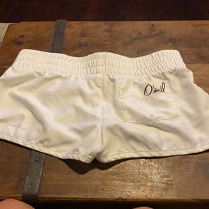 White O’Neill board shorts